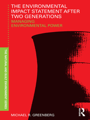 cover image of The Environmental Impact Statement After Two Generations